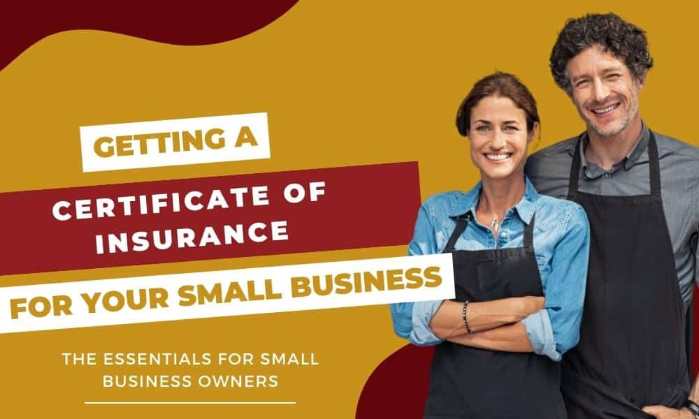 how to get a certificate of insurance for my small business