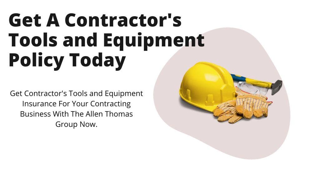 insurance agency for contractors equipment policy